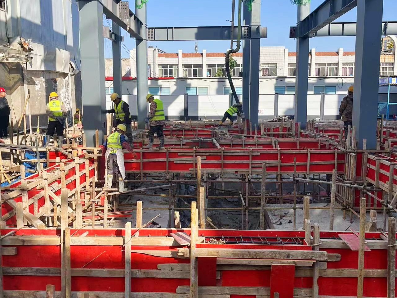 搶工期 抓質效——中遠公司全力推進棗莊市立第四醫院項目建設